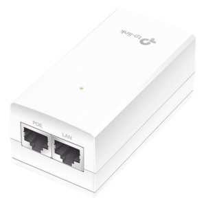 TP-LINK TL-POE2412G – Inyector PoE Pasivo / 24V 12W / 2 puertos Gigabit / Montaje en pared / Plug and Play