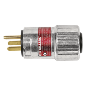 HUBBELL KILLARK HUB-UGP-202-31QW – Clavija de Entrada Recta / 20 A / 125 V CA / NEMA 5-20P / Áreas Clasificadas / NEMA 3,7,9