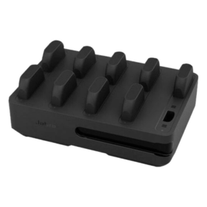 JABRA PERFORM75-10BAY-CHG – Estación de Carga / 10 Bahías Simultáneas / 180 Min Carga Completa / LED Indicadores / Operación 5°C a 45°C / Certificaciones FCC, CE, RoHS, REACH