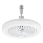JWJ JLV-0112 – Ventilador de Techo con Luminario LED / 40 W / 3 Velocidades / 3 Tonos de Luz 2700-6500 K / Diámetro 250 mm / Dimeable / Control Remoto