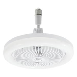 JWJ JLV-0112 – Ventilador de Techo con Luminario LED / 40 W / 3 Velocidades / 3 Tonos de Luz 2700-6500 K / Diámetro 250 mm / Dimeable / Control Remoto