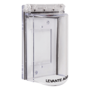 STI STI-6518-ES – Protector de Policarbonato / Rango -40° a 116°C / Cierre Resorte Torsión Acero Inoxidable / 8.3' x 4.18' x 2.99' (2.72 ft x 1.37 ft x 0.98 ft)