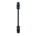 HOFFMAN ELC0601TBUL – Cable de Unión para Lámparas LED / Conexión Daisy Chain hasta 4 Unidades / 60 cm / 3 Polos / Voltaje Universal 100-240V AC / Sistema Clic sin Herramientas