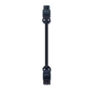 HOFFMAN ELC0601TBUL – Cable de Unión para Lámparas LED / Conexión Daisy Chain hasta 4 Unidades / 60 cm / 3 Polos / Voltaje Universal 100-240V AC / Sistema Clic sin Herramientas