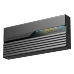 HIKSEMI by HIKVISION HS-HUB-MDS4 – Carcasa SSD M.2 NVMe / USB4.0 Type-C 40 Gbps / ASUS Aura RGB / Chip ASM2464 / Aluminio / 4 TB