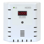 MACURCO - AERIONICS CD6M – Detector, Controlador y Transductor de CO2 / 0 a 2000 ppm / Doble Relevador 5 A y 0.5 A / Salida 4-20 mA / Montaje Caja 4 x 4