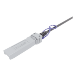 PANDUIT PSF1PZA1MBL – Cable DAC Twin-axial / SFP+ a SFP+ 10G / 1 Metro (3.28 Pies) / Blindado 10GHz / Negro