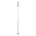 LINKEDPRO BY EPCOM LP-GROUNDV – Electrodo de Puesta a Tierra / 20A / Cobre Electrolítico / Filtro Equipotencial Autoconectable / Compuesto 6 kg / 114 cm (3.74 ft)