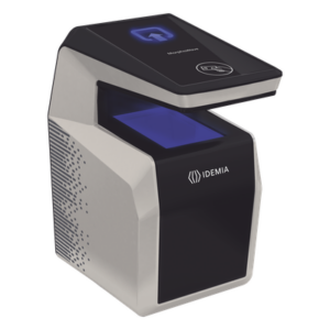 IDEMIA (MORPHO) 293777421 – Lector de huella 3D sin contacto / Prox HID/iClass/MIFARE/DESFire / PoE+ / IP65 / -10°C a 55°C