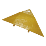 ACCESSPRO XB-TK-CAP-M – Bisel Final para Picos Ponchallantas / Acero Amarillo / 225 x 480 x 45 mm / 0.74 x 1.57 x 0.15 ft