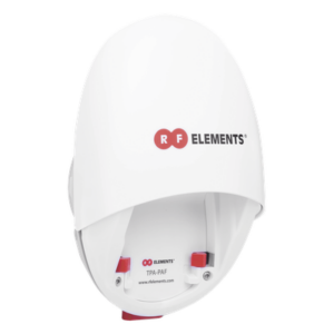 RF ELEMENTS TPA-PAF – Adaptador TwistPort / Guía de Ondas Integrada / Rango 5180-6400 MHz / Instalación Sin Herramientas / GPS Integrado