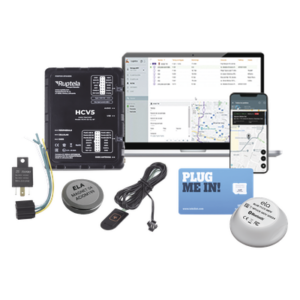 RUPTELA HCV5KITMAG – Kit Localizador 4G LTE / Anti-Jammer Ajustable / CAN Bus FMS-J1708-J1939 / Bluetooth / RS232 / Paro de Motor / SOS / Relay / SIM con Datos 1 Mes