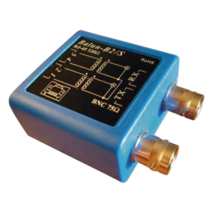 EPCOM BALUN-E1 – Balun E1 / Adaptador BNC 75Ω a RJ45 120Ω / 2048 kbps / ITU G.703 / Sin alimentación
