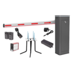 ACCESSPRO KIT-XBF-3L-LED – Kit Barrera Vehicular Izquierda / Brazo Iluminado LED 3 m (9.8 ft) / Apertura 1.5 s / 150 Ciclos/Hora / 110V / Semi-Intensivo