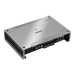 JVC  KENWOOD XM802-5 – Amplificador Clase D Marino / 5 Canales / 1600 W Máxima / Hi-Res Audio / Resistente a Niebla Salina / Conexión Unilateral