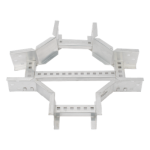 CHAROFIL CHXE8R8X6AK – Derivación "X" Horizontal de Aluminio Perfil Z / Peralte 3 1/4" / Ancho 6"/ Radio 8" / Incluye Tornillería (CHXHEZ314R8X6AK)
