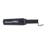 ACCESSPRO APME-POR – Detector de Metales Portátil / Sensibilidad Alta/Baja / Alarma 75 dB / IP31 / Ahorro de Energía / 410 x 85 x 45 mm