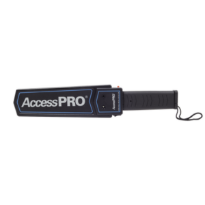 ACCESSPRO APME-POR – Detector de Metales Portátil / Sensibilidad Alta/Baja / Alarma 75 dB / IP31 / Ahorro de Energía / 410 x 85 x 45 mm