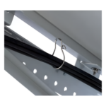 PANDUIT WH10SS-C – Gancho para cable solar / Nylon 6.6 resistente a intemperie / Capacidad 1.81 pulgadas (46mm) / 50 lbs tracción / Paquete 100 pz