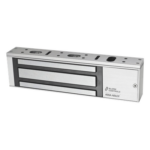 ALARM CONTROLS-ASSA ABLOY AC1200S – Chapa Magnética / 1200 lbs Fuerza de Retención / Voltaje Dual 12/24 V DC / Montaje Sin Herramientas / UL 10C, UL 294, ULC-S104