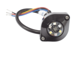 ECCO ED9015W – Estrobo Oculto LED / 6 LEDs Ultra Brillantes / 16 Patrones de Destello / 12-24 VCC / IP67 / Bajo Consumo 0.67 A