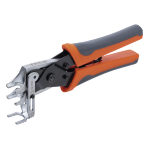 TELECOM SECURITY PROCAP – Pinza Profesional / Acero Inoxidable / 275 g / Asa Antideslizante / CaP System