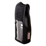 BEE ELECTRONICS INC 2806-B – Funda Protectora / Nylon Resistente / Lazo para Cinto / Capuchón con Broches / Visor Frontal Transparente / Compatible NX-410K2 y NX-411K2