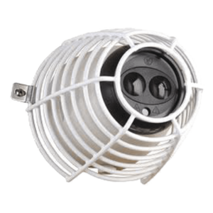 STI STI-9840 – Jaula de protección / Acero con poliéster / 6.61 in x 6.61 in x 5.78 in / Anti-vandalismo / Detectores de haz óptico