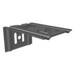 CHAROFIL ML-MEC-100EZ – Ménsula para Malla / Charola 100 mm / Montaje en Pared / Acabado Electrozinc / Cargas Ligeras