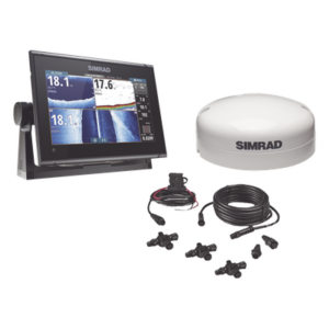 SIMRAD GO9-GPSKIT – Kit pantalla multifuncional / 9 pulgadas / NMEA2000 / GPS 10 Hz / Sonar CHIRP / Wi-Fi / Antena GS25