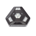 EPCOM INDUSTRIAL SIGNALING XLTE1985RB – Luz de Advertencia LED / 27 LEDs / 900 Lúmenes / IP67 / 12 Patrones / Batería 20 h / Sincronización Inalámbrica