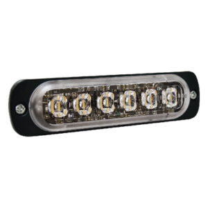 SIGNALPRO SP6B – Luz Auxiliar LED / 6 LEDs / Certificación SAE Clase 1 y ECE R65 / Sincronización 15 Unidades / Perfil Bajo 9 mm / Aluminio Sólido
