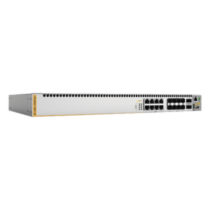 ALLIED TELESIS AT-X550-18XSPQM-10 – Switch Stackeable Capa 3 / 8 puertos 10G BaseT PoE+ / 8 puertos SFP+ / 2 puertos 40G QSFP / 240W PoE+ / 357.1 Mpps
