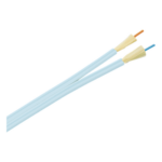 PANDUIT FOIPX02Y – Cable de Fibra Óptica / Multimodo OM3 50/125 / 2 Hilos / Tight Buffer 900μm / OFNP Plenum / Dieléctrico / 0.61 m (2 pies) Marcas