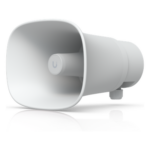 UBIQUITI UP-AI-HORN-SPEAKER-W – Altavoz IP Horn / 120 dB / PoE+ / Detección AI / IP66 / Montaje Múltiple