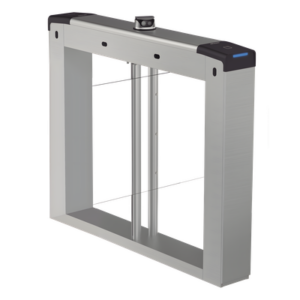 HIKVISION DS-K6B221TMX-M – Torniquete Swing Central / Reconocimiento Facial y Mifare Integrados / Bidireccional / 5,000,000 MCBF / 4 Pares dToF / Carriles 65 o 90 cm (2.13 o 2.95 ft) / Requiere Torniquetes Laterales
