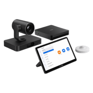YEALINK ZVC-S80-C5U-000 – Sistema de Videoconferencia / Zoom Rooms / Cámara Dual 4K / 4 Lentes / Zoom Óptico 20x / Panel Táctil 11.6" / Procesador Intel Ultra5 con NPU / IA Avanzada
