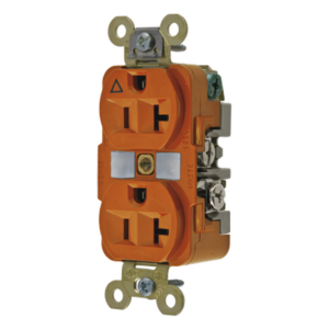 HUBBELL HUB-IG5362 – Contacto Dúplex Industrial / 20 A / 125 V / 2 Polos 3 Hilos / NEMA 5-20R / IP54 / Operación -40°C a 75°C (-40°F a 167°F)
