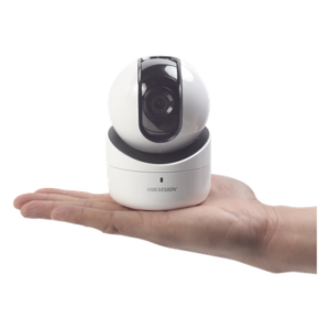 HIKVISION DS-2CV2Q01FD-IW – Mini Domo PT IP 1 Megapixel / Interior / 5 mts IR / dWDR / MicroSD / Bocina y Micrófono Integrado / Uso Residencial / Lente 2.8 mm