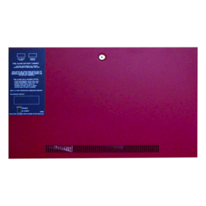 FIRE-LITE BB55F – Gabinete de Montaje Remoto para Baterías / Capacidad 55 Ah / 2 Unidades / Puerta con Cerradura / Knockouts 1.9 cm (0.75 in)