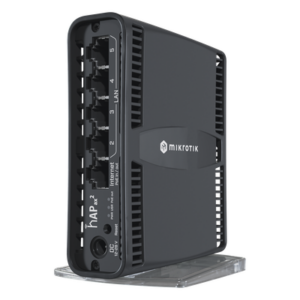 MIKROTIK C52IG-5HAXD2HAXD-TC – Router Wi-Fi 6 / 5 Puertos Gigabit / PoE In/Out / 160 mW / CPU 4 Núcleos / 1 GB RAM