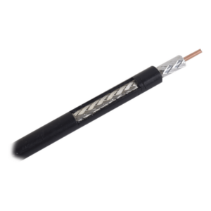 Times Microwave LMR-240/1000 – Cable Coaxial / 50 Ohm / RG-8/X / 1000 ft (305 m) / Baja Pérdida / Blindaje >90 dB