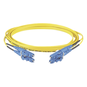 PANDUIT F92ERLNLNSNM012 – Jumper de Fibra Óptica / Monomodo OS2 9/125 / LC-LC Duplex / OFNR Riser / 12 m (39.37 pies) / Amarillo