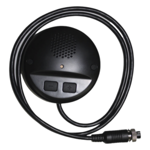 HIKVISION DS-1350HM(AE) – Módulo de Audio Bidireccional / Conector Aviación / Jack 3.5 mm / 5 Niveles de Volumen / Cable 6 m (19.7 ft) / -10°C a +55°C