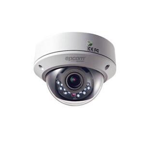 EPCOM LD-1200-V – Domo Analógico 1200 TVL / Exterior IP66 / Lente Varifocal 2.8 a 12 mm / IK10 / 30 mts IR