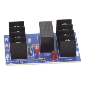 ALTRONIX RB5 – Módulo de Relé / Entrada 6/12 VDC / Contactos DPDT 5A / 220 VAC o 28 VDC / LED de Estado