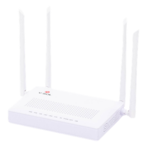 V-SOL HG323ACT – ONU Dual GPON/EPON / Wi-Fi AC Doble Banda / 4 Antenas 5 dBi / 2x LAN Gigabit / 1x FXS / 1x CATV / 12V 1A / 0 a 55°C