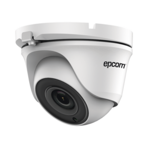 EPCOM LE7-TURBO-G2 – Eyeball TURBOHD 1 Megapixel (720p) / METALICA / Gran Angular 92° / Lente 2.8 mm / IR Inteligente 20 mts / Exterior IP66 / TVI-AHD-CVI-CVBS / dWDR