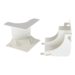 PANDUIT T45ICIW – Esquinero Interior para Canaleta / PVC Rígido / UL94V-0 / 0 a 50°C / Blanco Mate / Voz, Video, Fibra Óptica