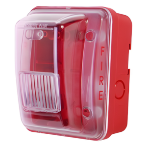 HOCHIKI HGOE-R – Cubierta para sirena estrobo exterior / Policarbonato Lexan® / 4.75' x 5.75' x 4.18' / UL 464 & UL 1971